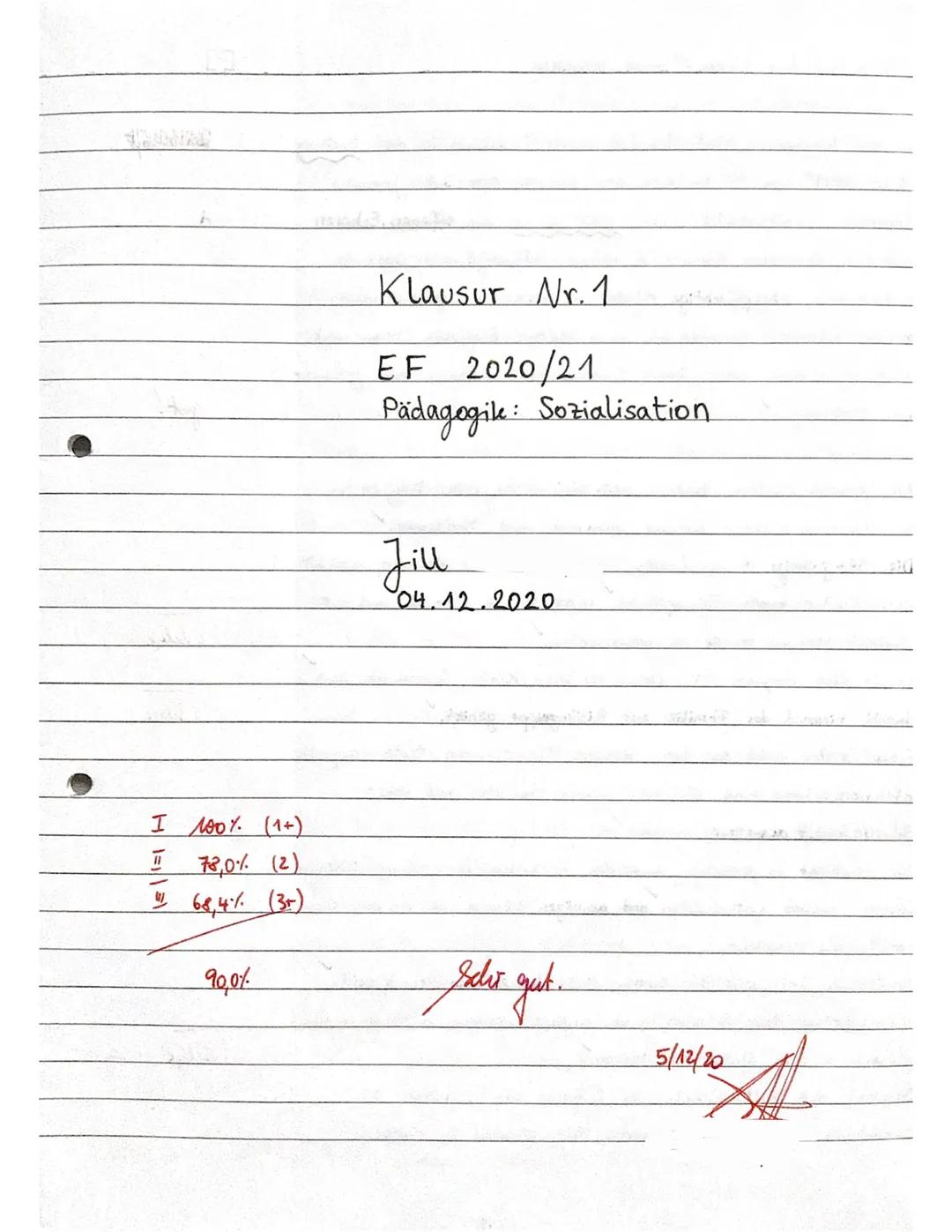 Gesamtschule
GK Erziehungswissenschaft EF im Schuljahr 2020/2021 (Abitur 2023)
20
40
Thema:
20
Kulturanthropologie, Sozialisation, Personali