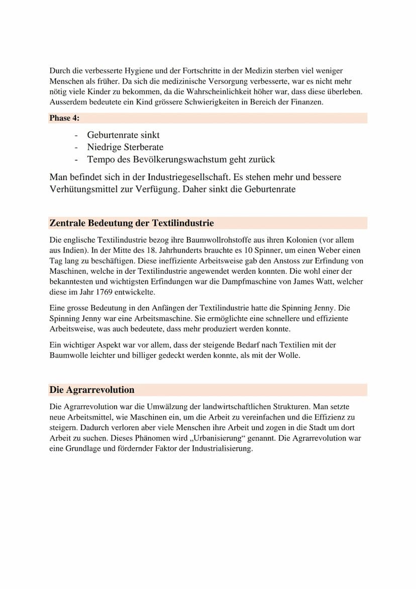 Industrielle Revolution, Industrialisierung und Soziale Frage
Industrielle Revolution und Industrialisierung
Definition Industrielle Revolut