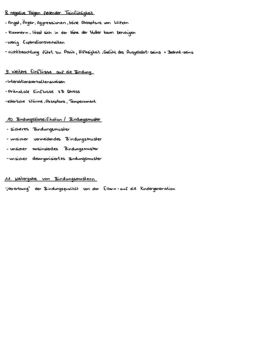 BINDUNGSTHEORI
Sicheres Bindungsmuster
Sicher gebundenes Kind:
- Vertrauen in Zuverlässigkeit der Bindungsperson
bei Trennung:
-rufen, suche