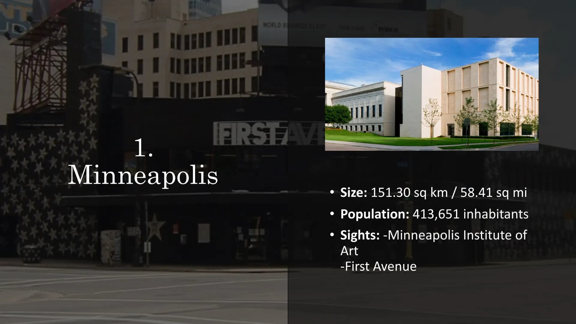 MINNESOTA
- Handout-
General information
Name: Minnesota
Nickname: The North Star State, Land of 10,000 Lakes
Capital: Saint Paul
Population