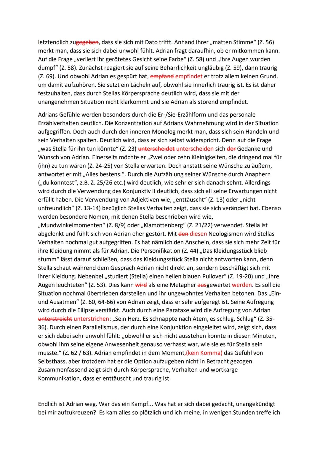 Schreibaufgabe
Analyse zum Romanauszug ,,Schneeriese" von Susan Kreller
In dem vorliegenden Auszug aus dem Jugendroman ,,Schneeriese" von Su