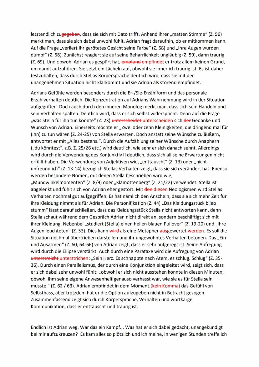 Schreibaufgabe
Analyse zum Romanauszug ,,Schneeriese" von Susan Kreller
In dem vorliegenden Auszug aus dem Jugendroman ,,Schneeriese" von Su