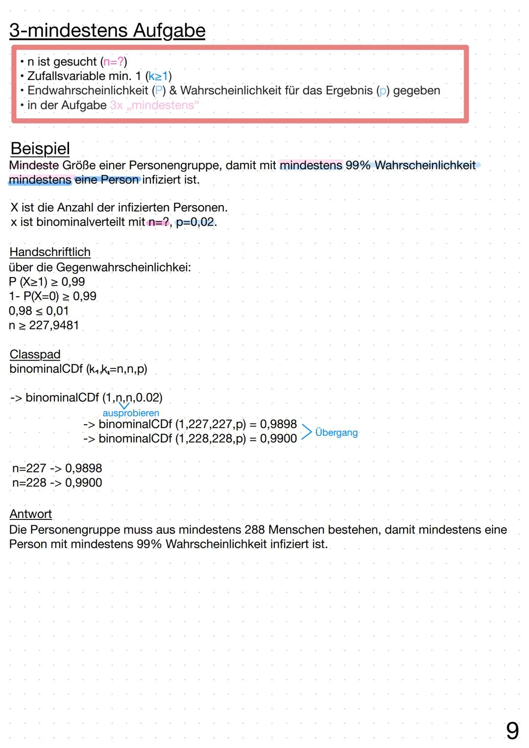 Regelheft Stochastik Inhaltsverzeichnis
Thema
1. Stockastik
Glossar
2. Baumdiagramme
Pfadregel
Summenregel.
3. Vierfeldertafel.
4. Kombinato