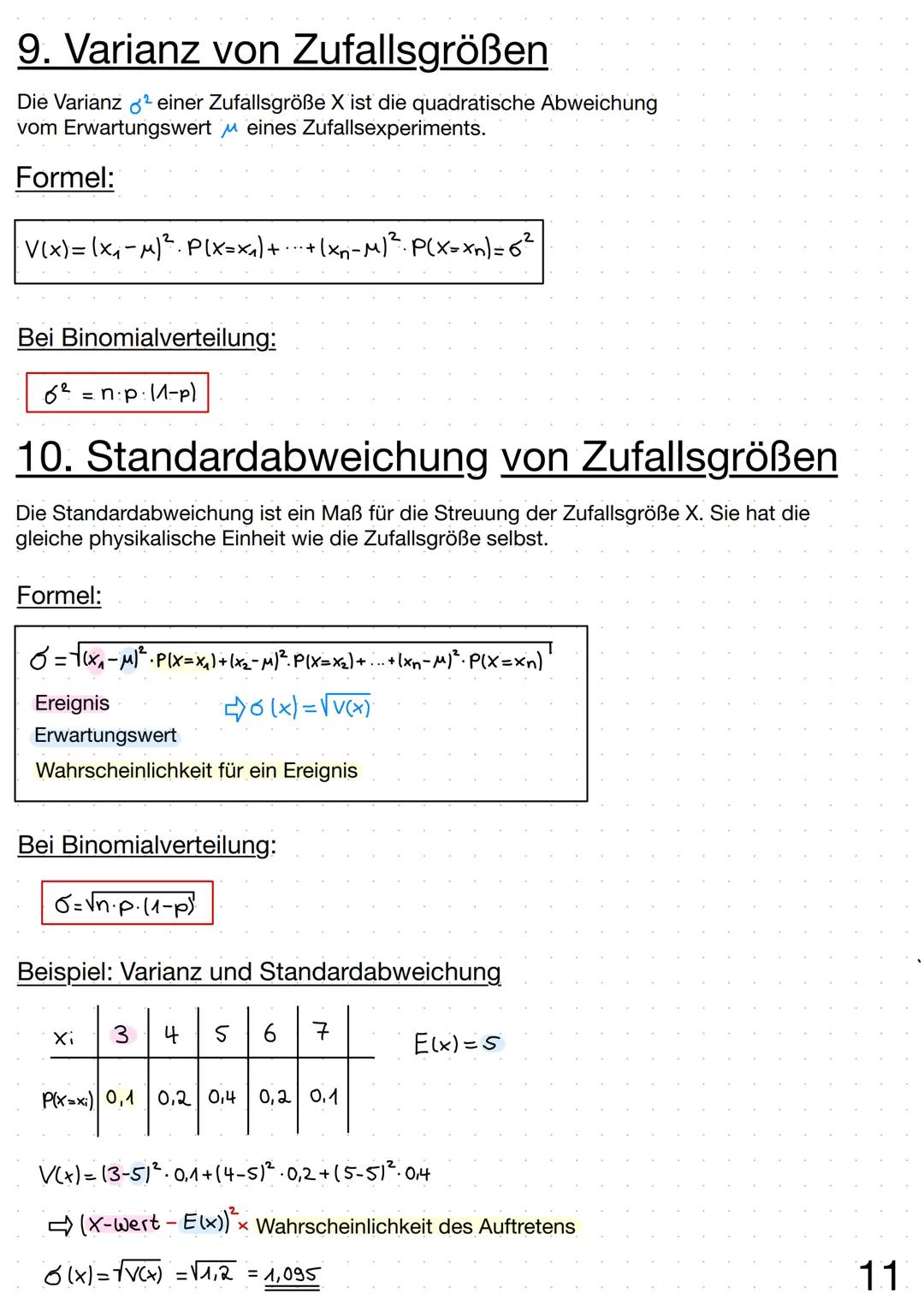 Regelheft Stochastik Inhaltsverzeichnis
Thema
1. Stockastik
Glossar
2. Baumdiagramme
Pfadregel
Summenregel.
3. Vierfeldertafel.
4. Kombinato