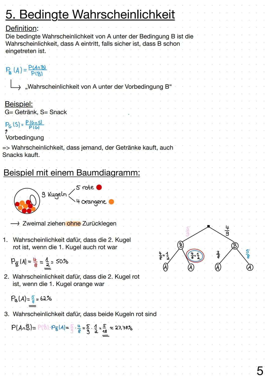 Regelheft Stochastik Inhaltsverzeichnis
Thema
1. Stockastik
Glossar
2. Baumdiagramme
Pfadregel
Summenregel.
3. Vierfeldertafel.
4. Kombinato