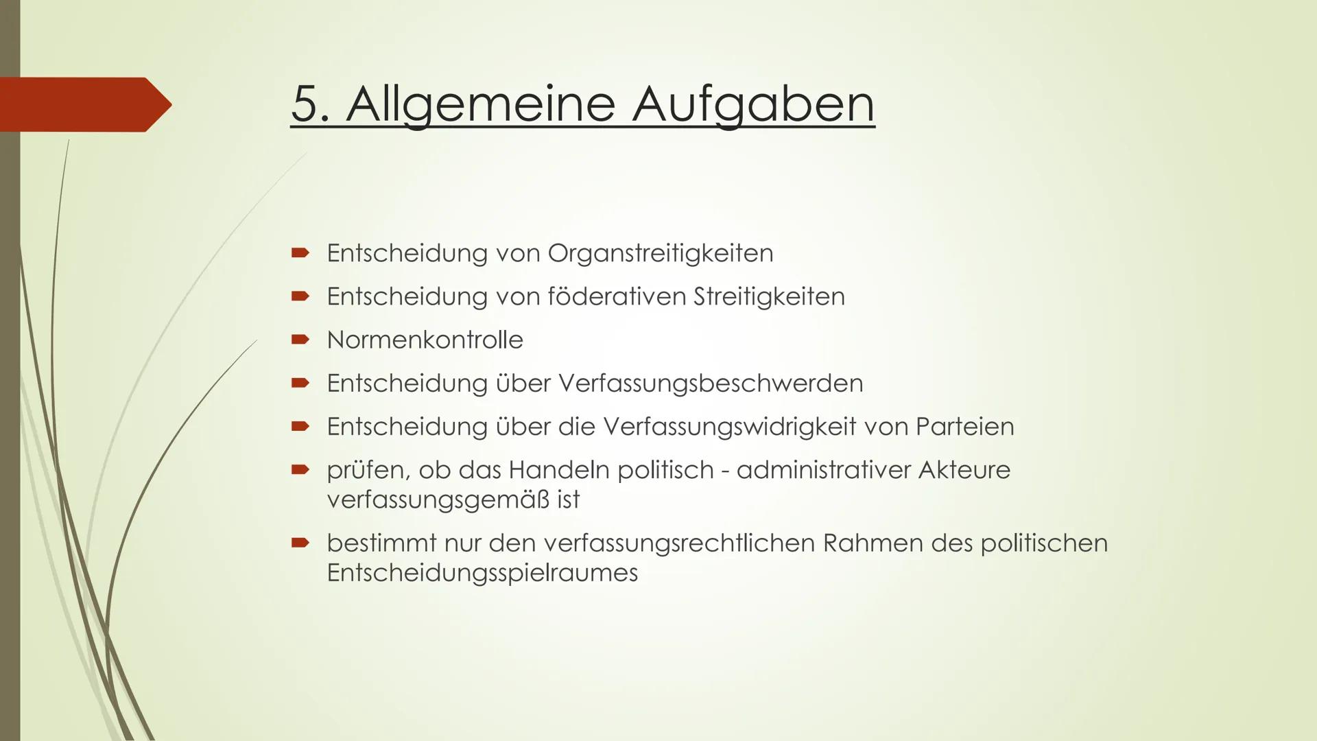 Handout Bundesverfassungsgericht
Bundesverfassungsgericht, was ist das?
Höchstes Gericht in Deutschland
1951 gegründet in Karlsruhe
Gericht 