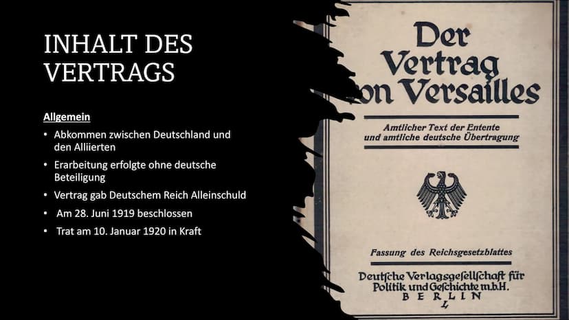 Ein gelungener
Frieden?
DER VERSAILLER
VERTRAG GLIEDERUNG
1.
2.
3.
4.
•
Vorgeschichte
Big Four und deren Ziele
Wilson 14- Punkte Programm
In