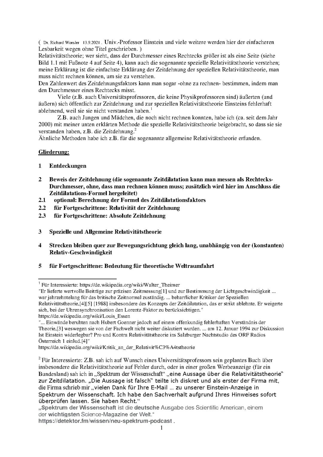 Relativitätstheorie einfach erklärt – Für Kinder und Laien!