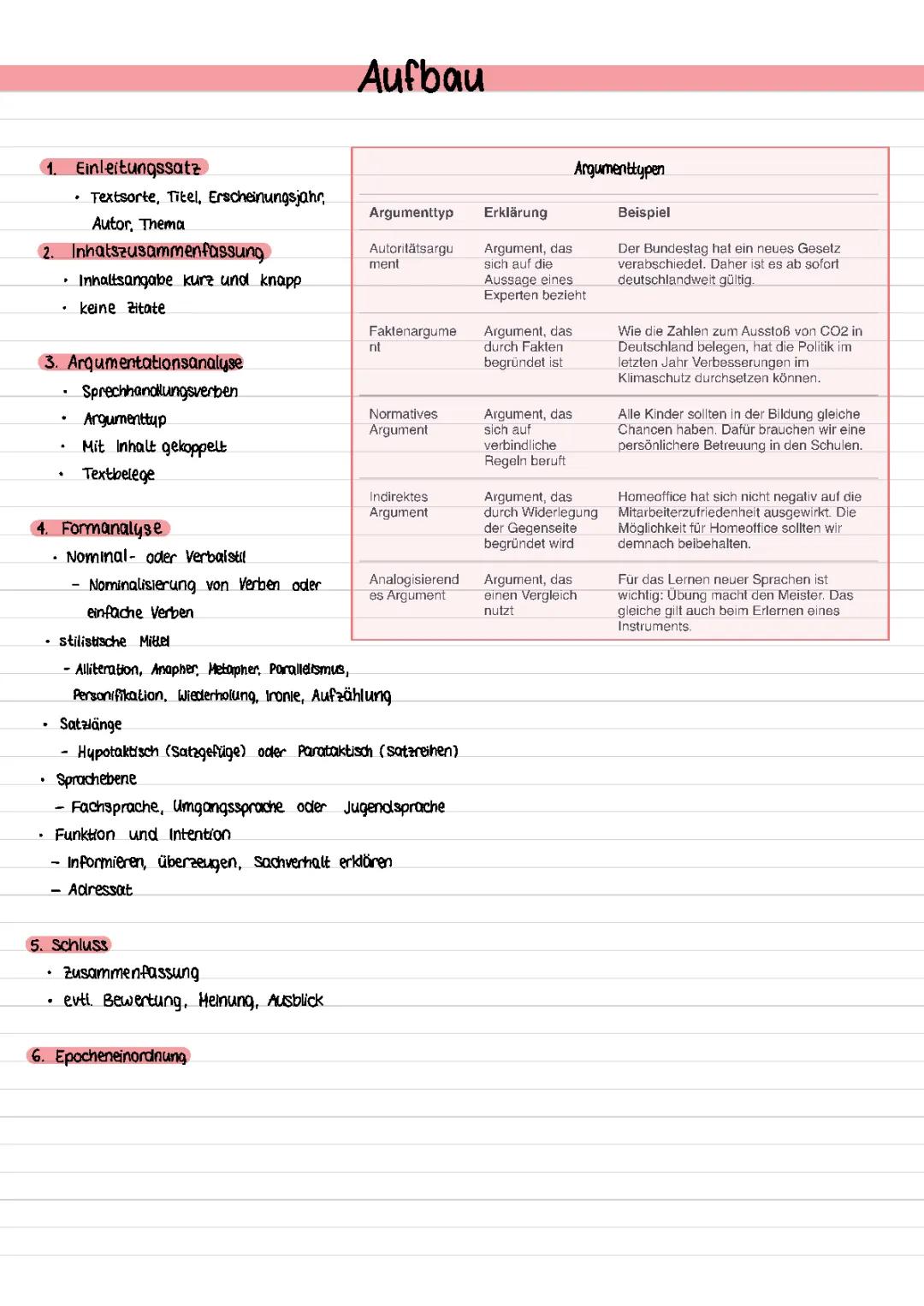 Sachtextanalyse Aufbau und Beispiele: PDF, Übungen und Lösungen