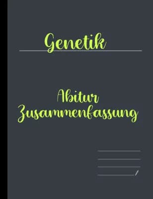 Know Genetik Abitur Zusammenfassung thumbnail