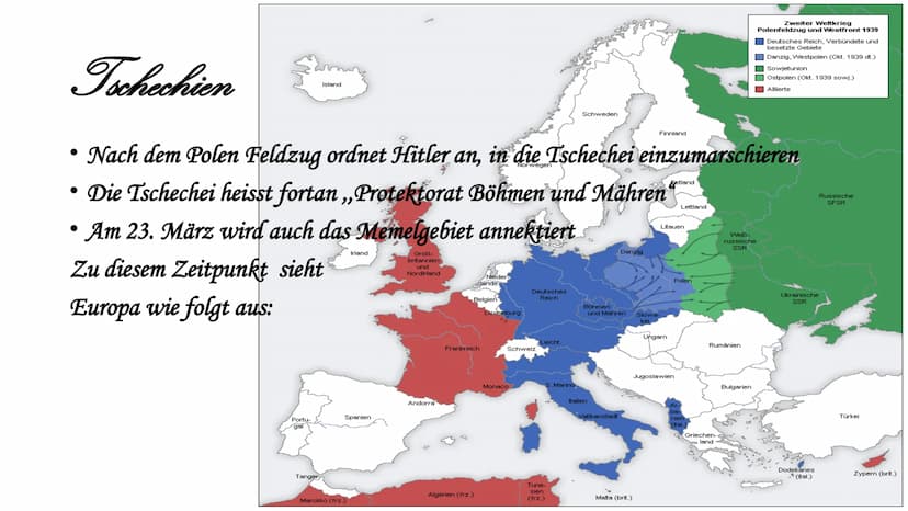 Der 2.
Weltkrieg
(Aus Deutscher Sicht)
Eine Präsentation Benjamin Gäteke
von Zu dieser Präsentation
Fragen bitte am Ende einer Folie stellen
