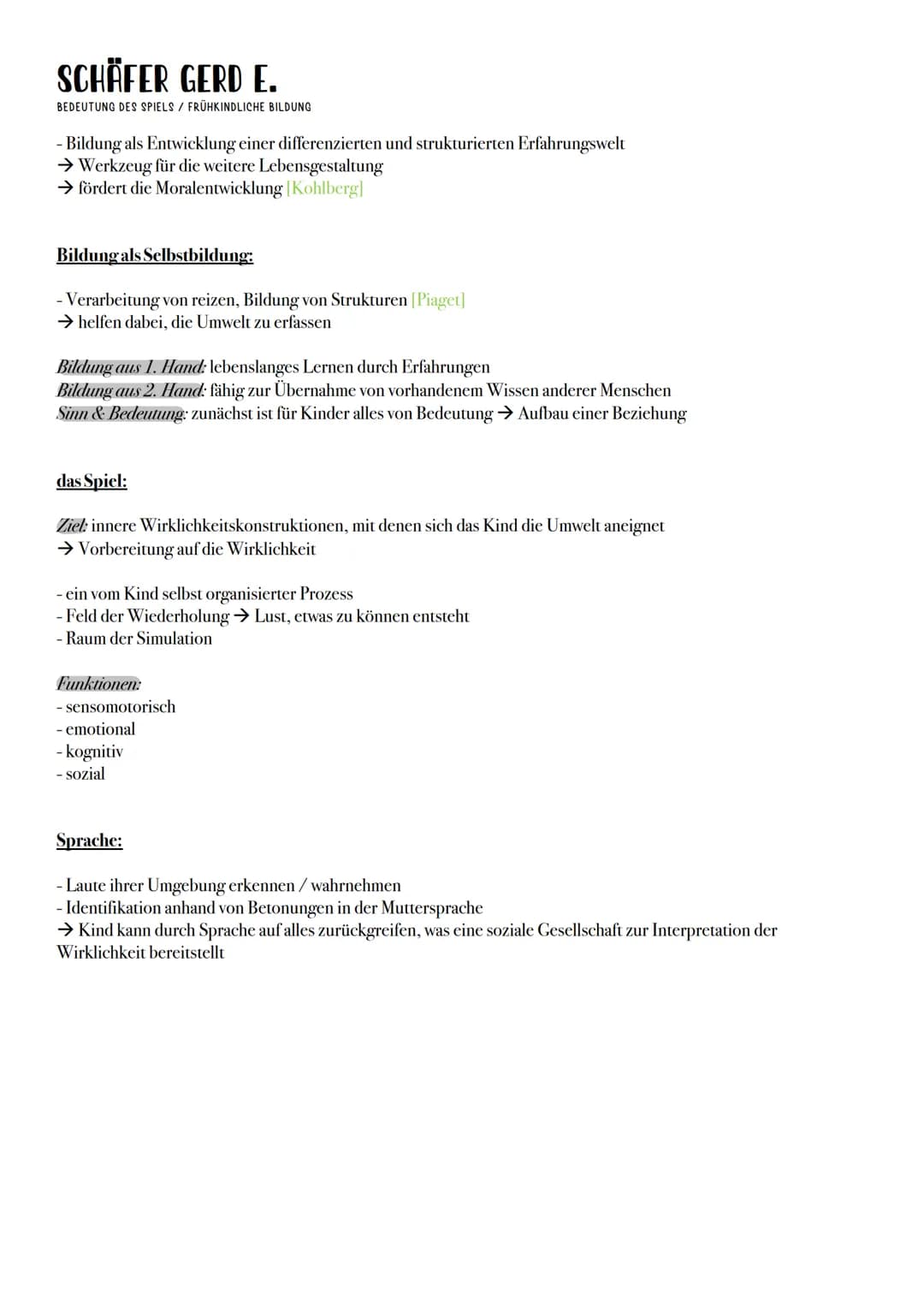 HURRELMANN KLAUS
MODELL DER PRODUKTIVEN REALITÄTSVERARBEITUNG
innere und äußere Realität:
- Entwicklung zu gesellschaftlich handlungsfähigem