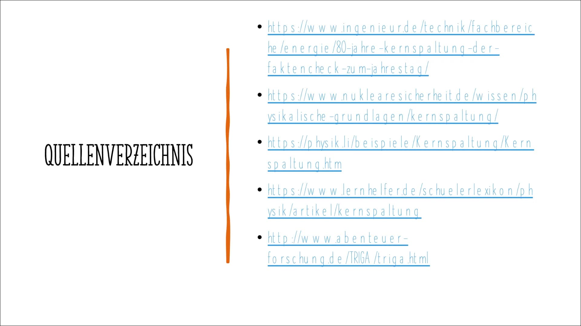 KERNSPALTUNG Lie 2004
INHALTSVERZEICHNIS
Was ist Kernspaltung?
• Ablauf der Kernspaltung
• Entdeckung
• Kettenreaktion
●
●
• Energiegewinnun