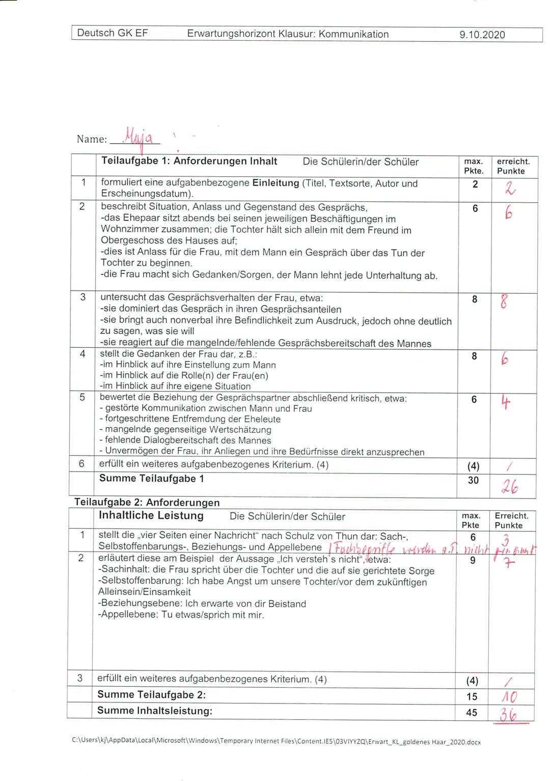 EF, Deutsch GK3/KJ
Arbeitszeit: 90 Minuten
Thema: Kommunikation
Thema: Kommunikation
Seelst
ефри
belig
Sachinket
A
Dzechen
Aufgabenstellung

