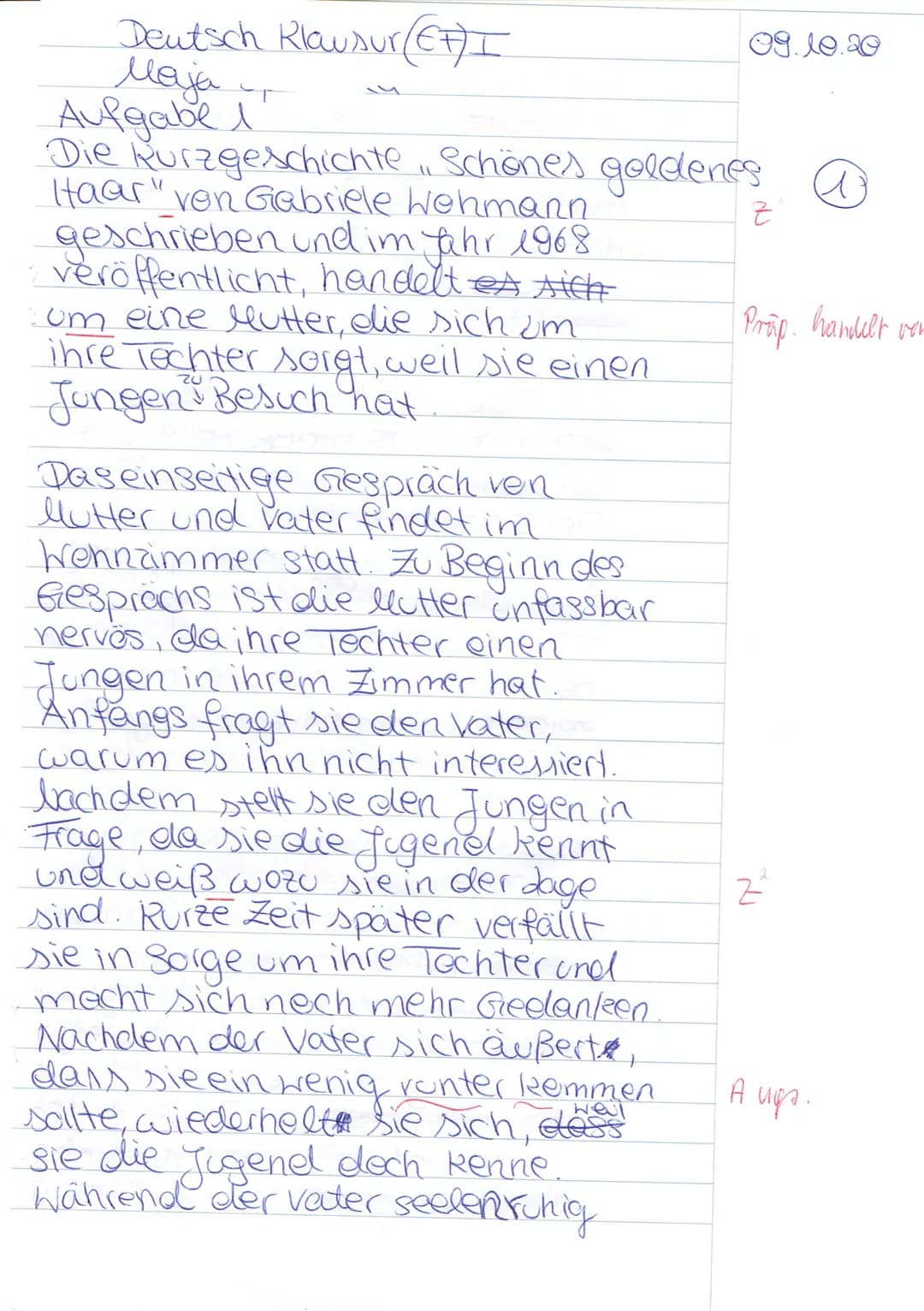 EF, Deutsch GK3/KJ
Arbeitszeit: 90 Minuten
Thema: Kommunikation
Thema: Kommunikation
Seelst
ефри
belig
Sachinket
A
Dzechen
Aufgabenstellung
