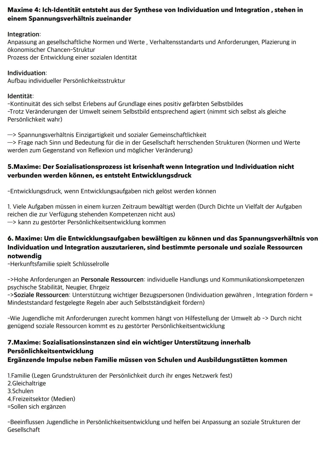 Hurrelman
Jugend als eigene Lebensphase
Hurrelmanns Modell der Produktiven-Realitätsverarbeitung beschriebt die Persönlichkeitsentwicklung e