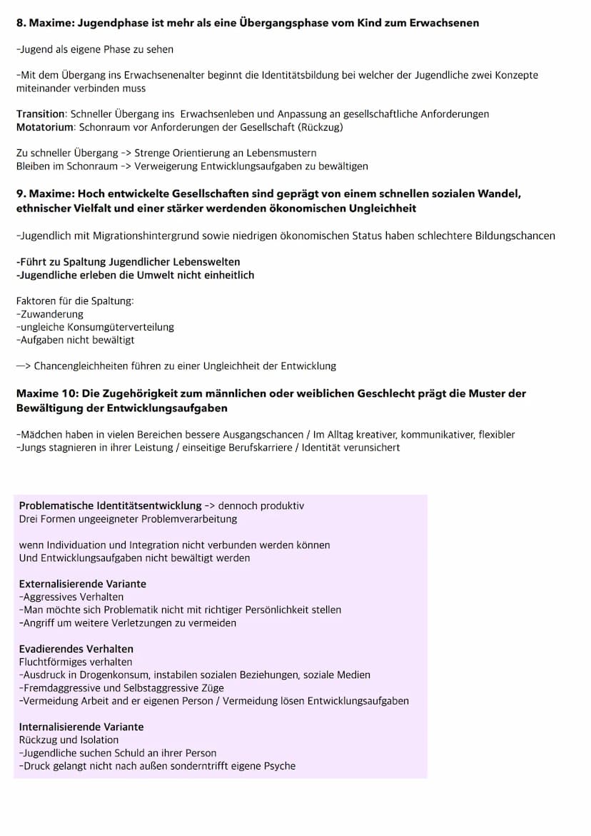 Hurrelman
Jugend als eigene Lebensphase
Hurrelmanns Modell der Produktiven-Realitätsverarbeitung beschriebt die Persönlichkeitsentwicklung e