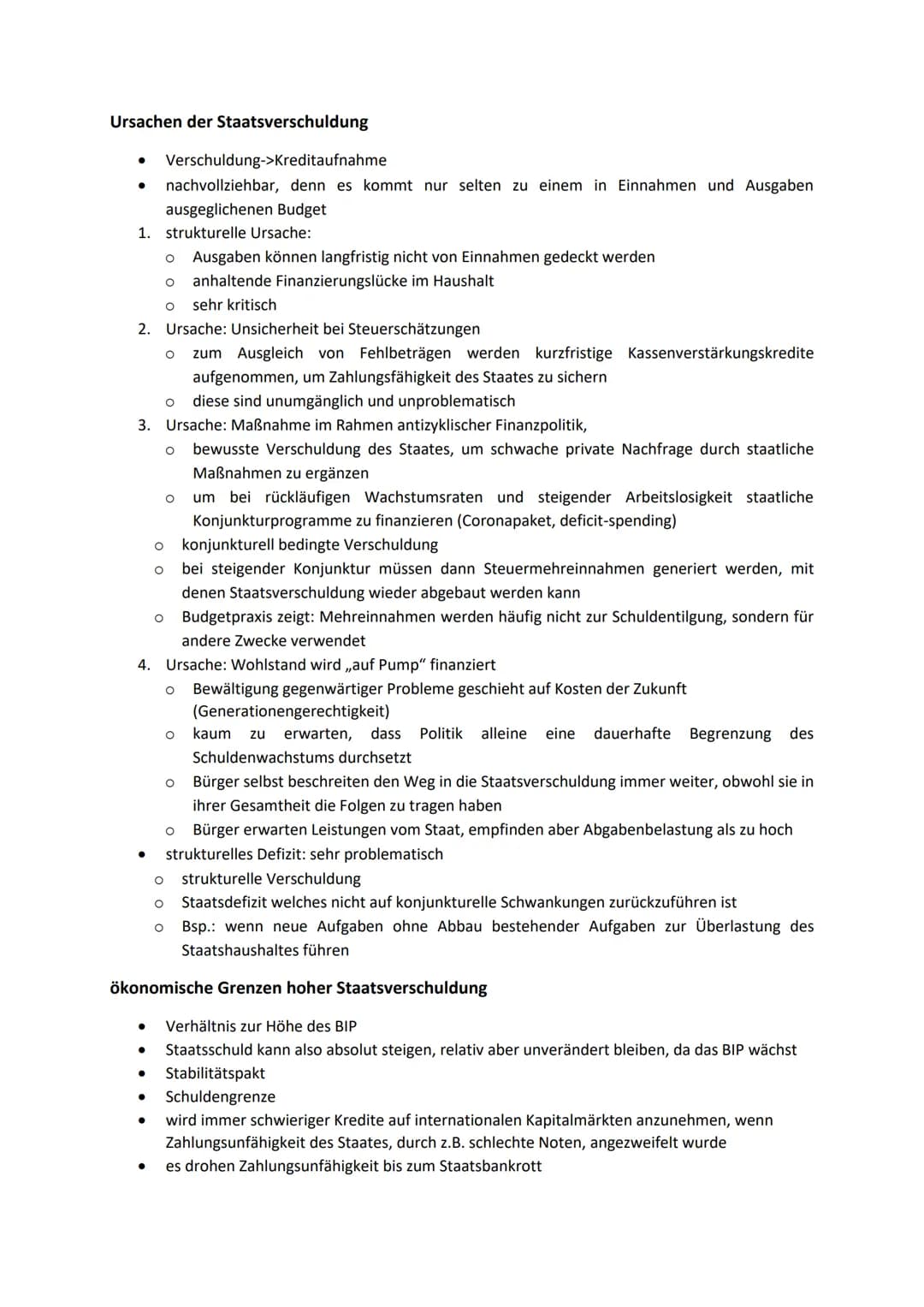 1.1.
Staatsverschuldung
in Deutschland werden knapp 6,5% des Bundeshaushaltes (21,9 Mrd. Euro) für den
Schuldendienst verwendet
●
●
●
seit 2