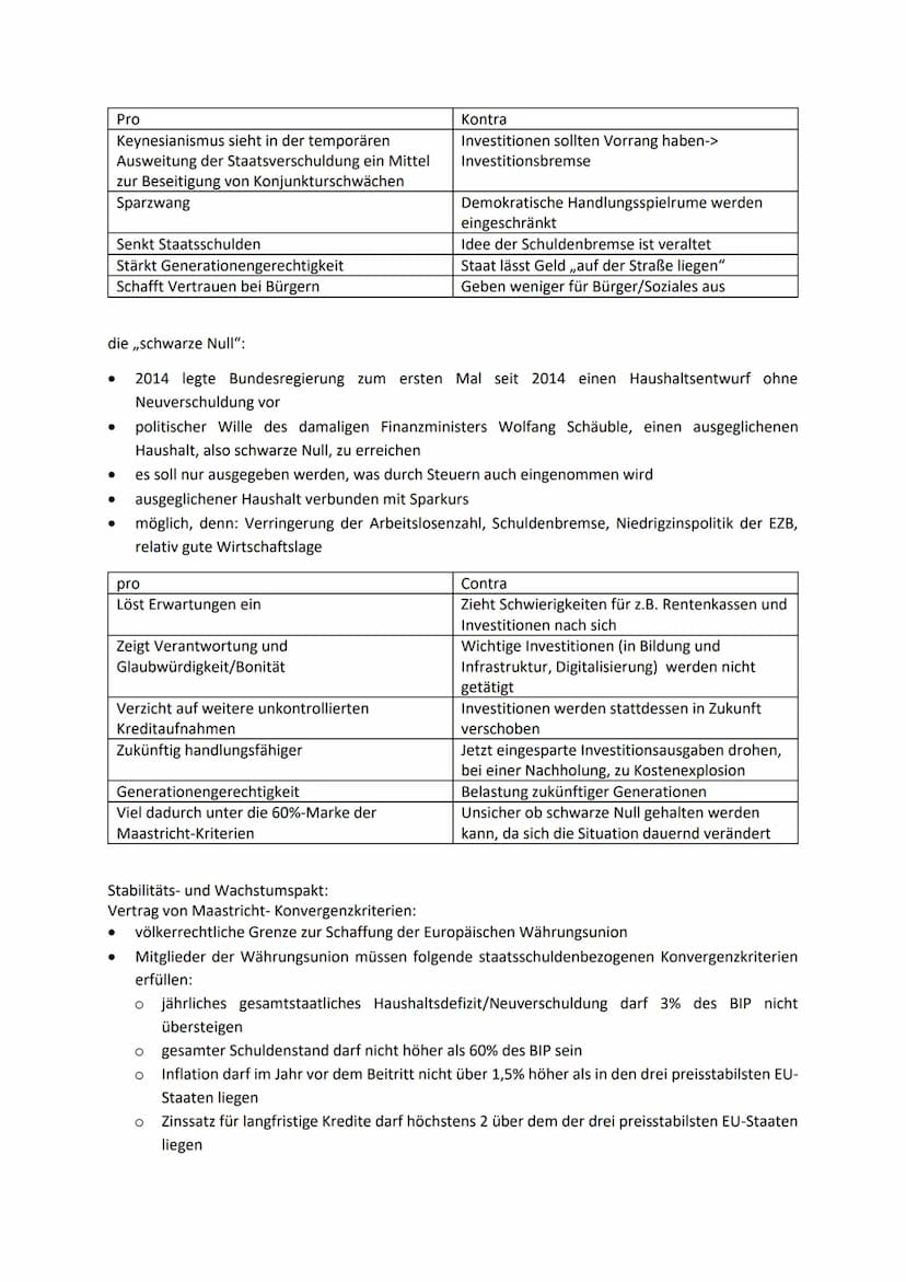 1.1.
Staatsverschuldung
in Deutschland werden knapp 6,5% des Bundeshaushaltes (21,9 Mrd. Euro) für den
Schuldendienst verwendet
●
●
●
seit 2
