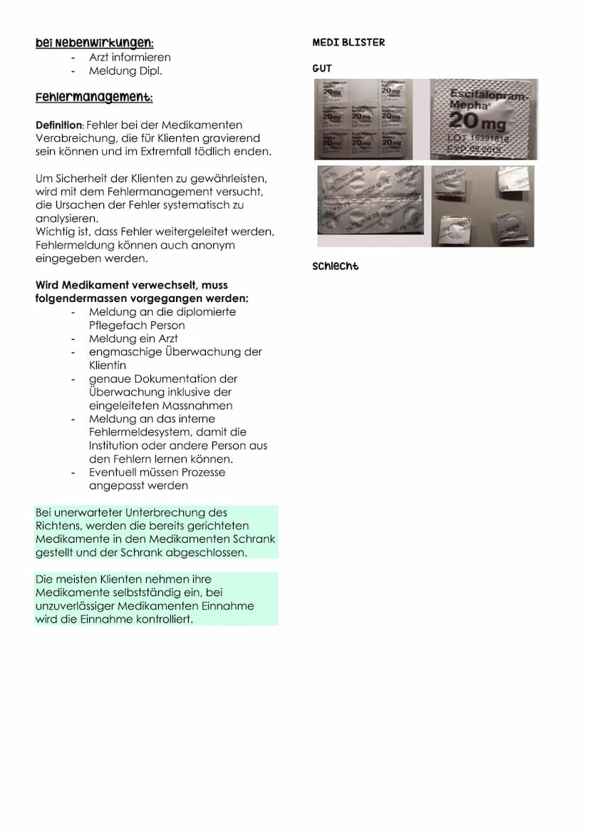Medikamente 0.3
Bedeutung für den Menschen:
Einnahme/Indikation:
Bei älteren Menschen können chronische
Gebrechen & Krankheiten auftreten.
Z