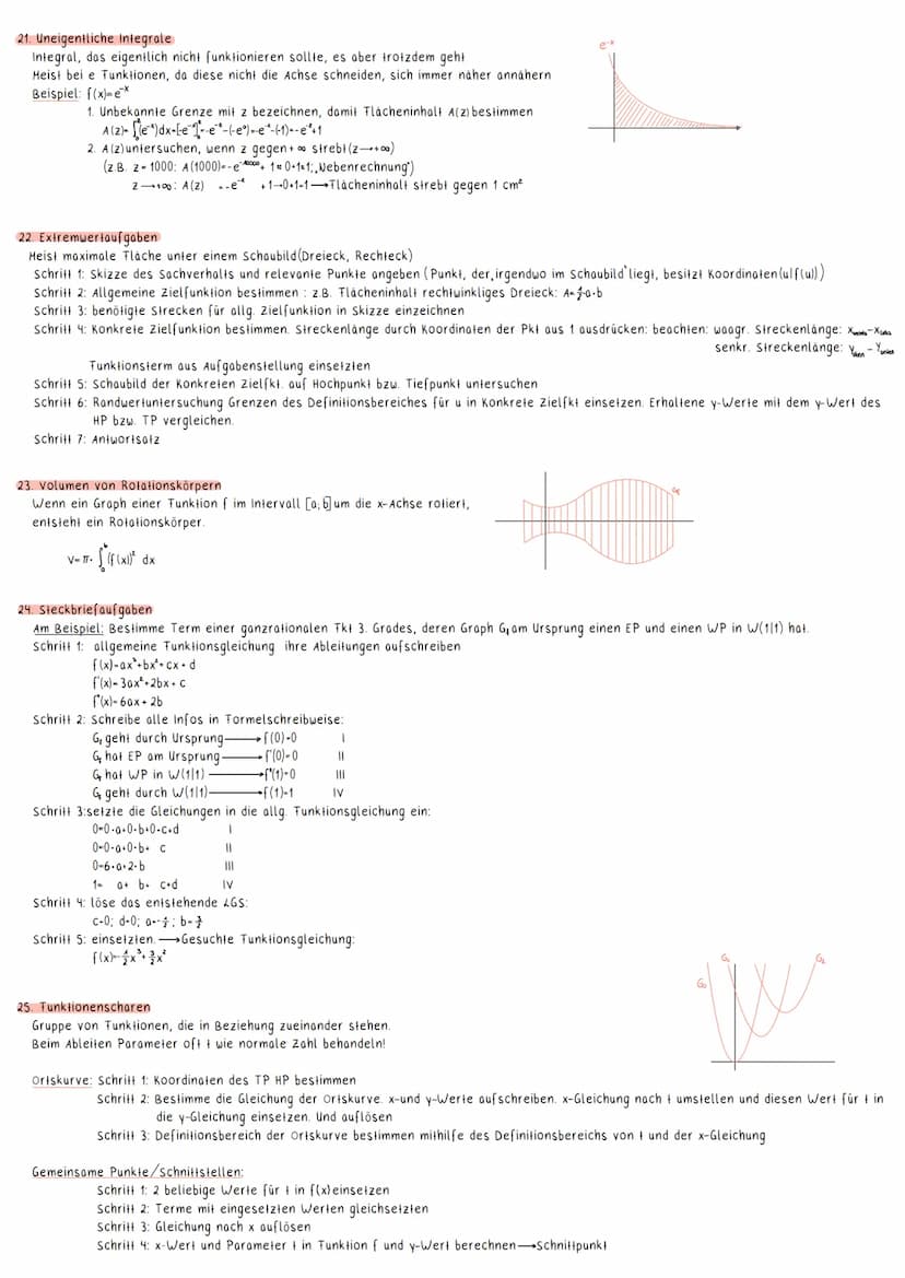 1. ANALYIS
1. Gleichungen lösen
Quadratische Gleichungen:
Alles auf eine Seite
abc Formel: X₁₁2 = - b ± √b² - 4ac
2a
Biquadratische Gleichun