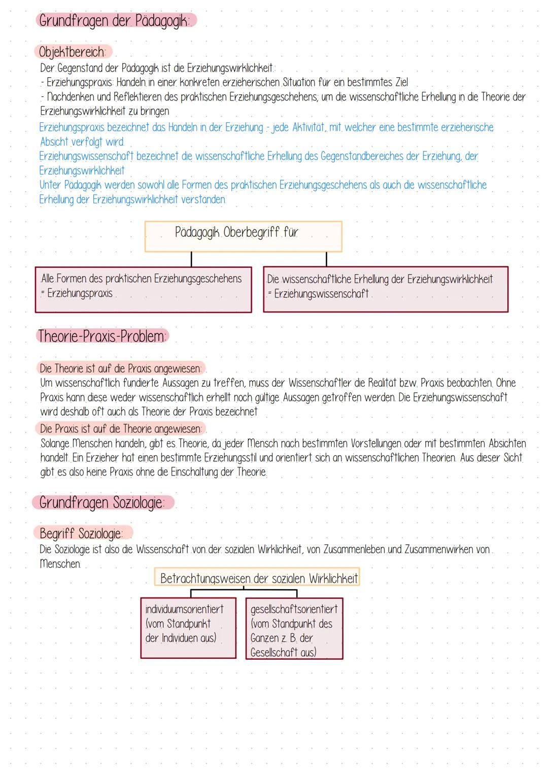 Die Alltagstheorie:
mit der Alltagstheorie bezeichnen wir das aufgrund persönlicher Erfahrung gewonnene Wissen. In der Regel ist die
Alltags