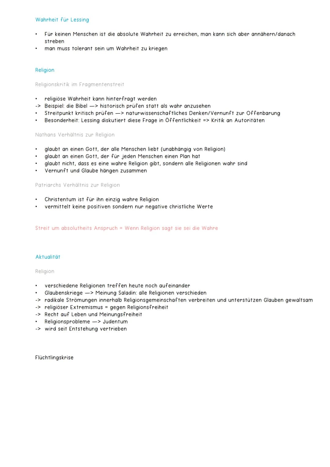 Nathan der Weise
Allgemeine Informationen:
●
●
.
●
Epocheneinordnung:
●
.
.
●
Autor: Gotthold Ephraim Lessing
Erscheinungsjahr: 1779 -> Epoc