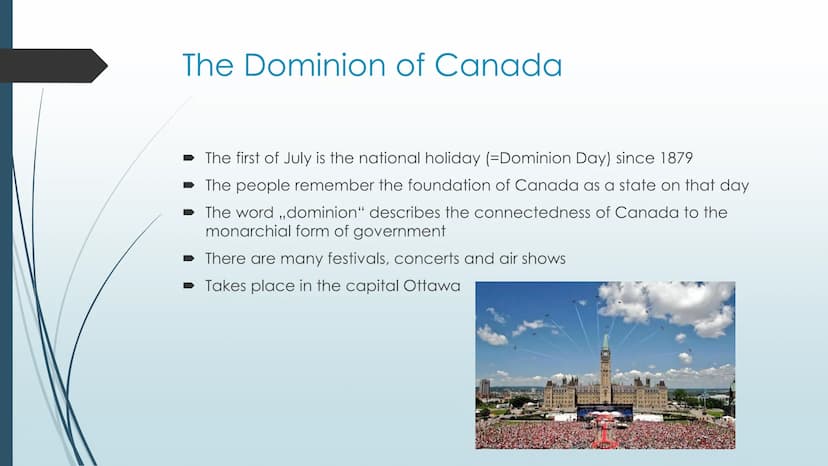 Canada- a country with
many facets
Which are the most interesting facts and why is the industry so important? Basic information about Canada