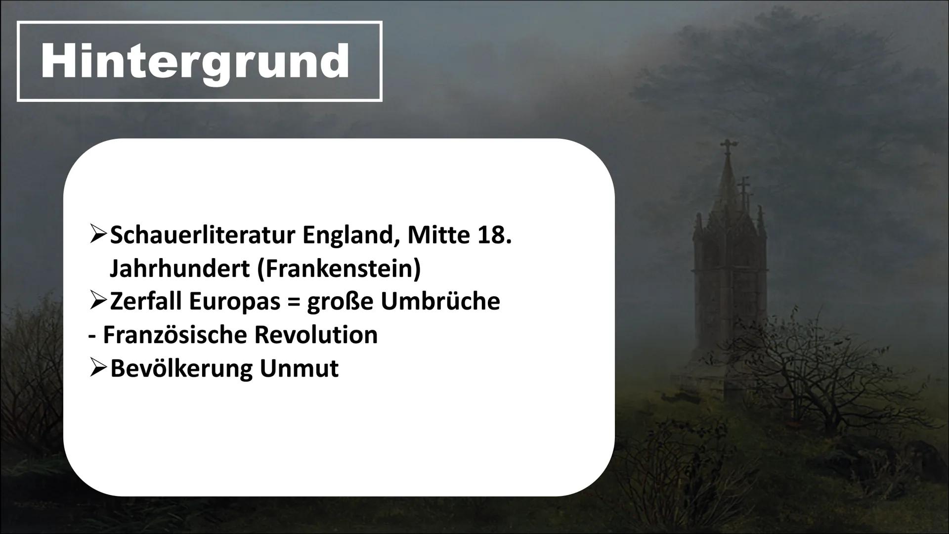 T Schwarze
Romantik
Kim Köhler
Deutsch
17.11.22 Gliederung
Allgemeine Informationen
Hintergrund
Merkmale, Motive
Vertreter
Vergleich Allgeme