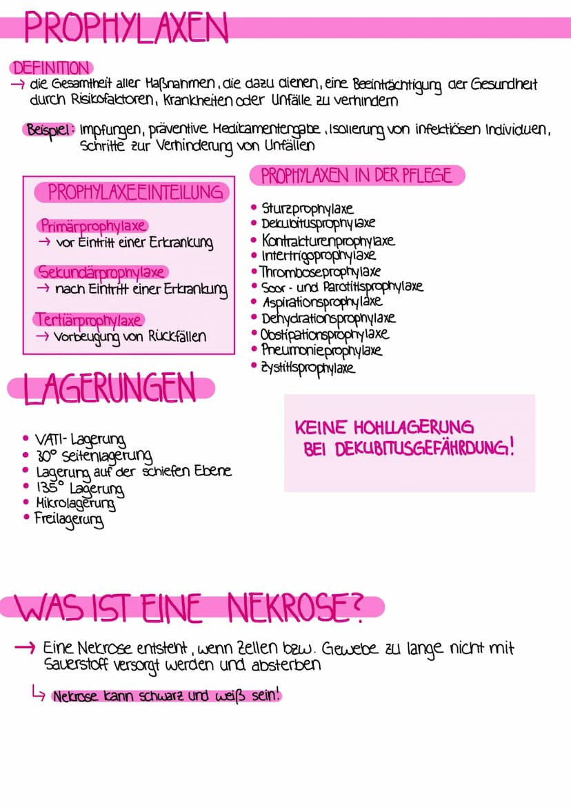 DEKUBITUS
Was ist ein Dekubitus?
→ Der Dekubitus ist eine lokal begrenate Schädigung der Haut und des darunter liegenden
Gewebes. Der Dekubi