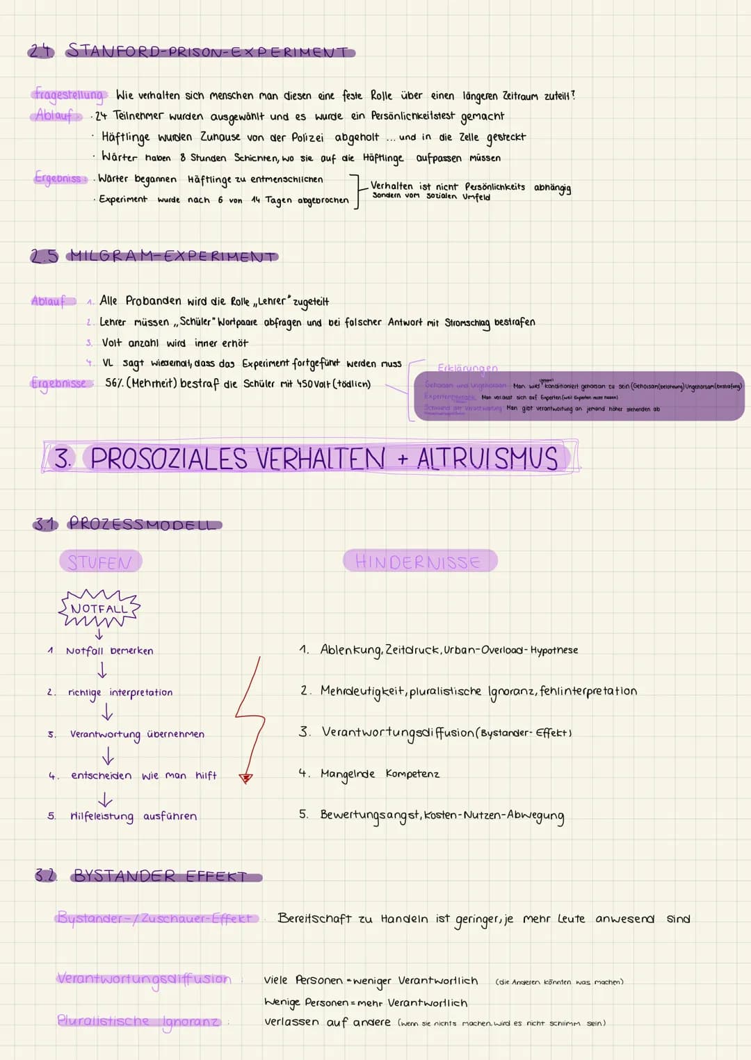DAS INDIVIDUUM IN INTERAKTION MIT ANDEREN
1. ATTRIBUTIONSPROZESSE
4 Vorgang der Ursachenzuschreibung
1.1 ARTEN
interne Kausalattribuierung U