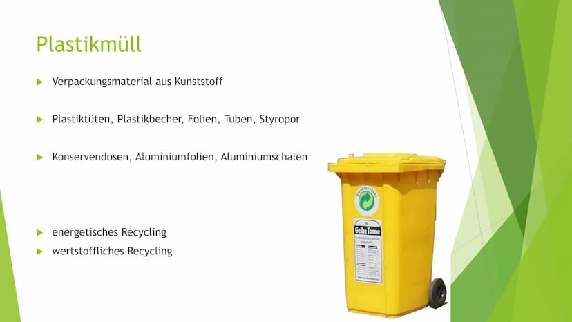 Mülltrennung
Newspaper Gliederung
► Warum ist Mülltrennung wichtig?
Restmüll
Biomüll
Plastikmüll
► Altpapier
Glas
Sondermüll
►Mülltrennungsg