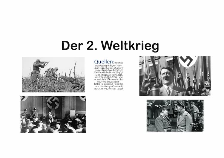 Know 2. Weltkrieg Powerpoint Präsentation thumbnail