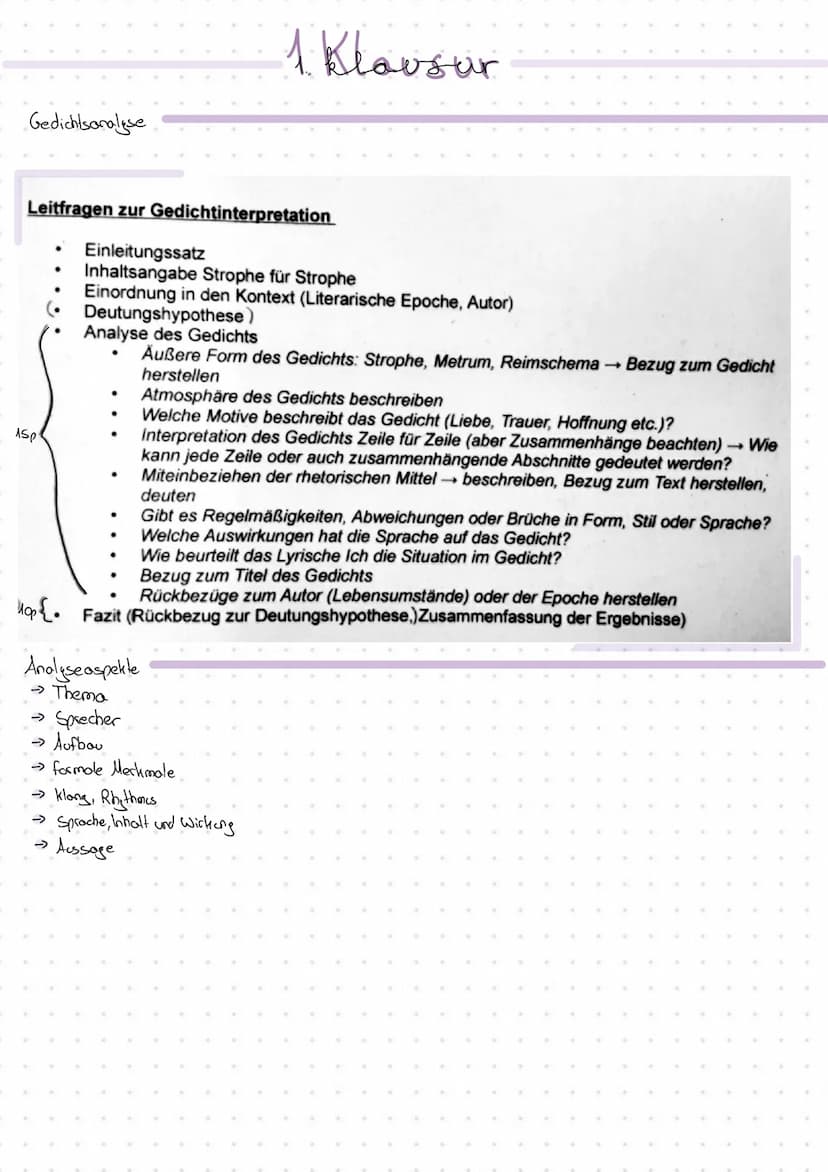 Versmaß
Jombus xx
Trochous XX
Daktylus xxx
Anopäst xxx
Epoche Romantik
Themen
→ Sehensucht
→ Liebe, Freude
→ Tag und Nacht
→Träume, Fantasie