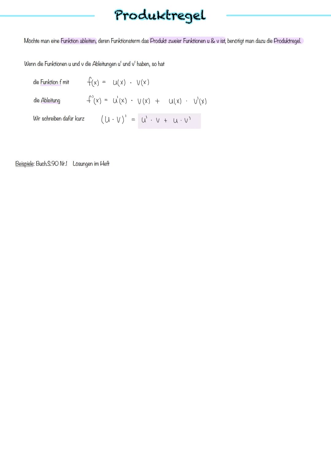 A:
e-Funktion - Die e-Funktion stimmt mit ihrer Ableitung überein: f(x) = e* mit f'(x) = ex
- Die Exponentialfunktion f(x) = ex wird e-Funkt
