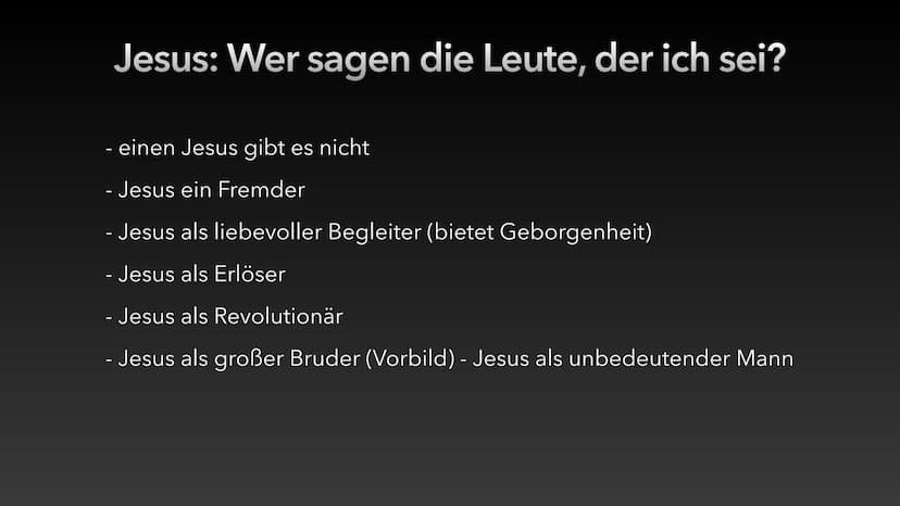 Der historische Jesus
Luca Dold 30.10.20 Rudolf Bultmann: Wir wissen nur das, dass des Gekommenseins Jesu...
Bedeutung: zusammenfassend kann