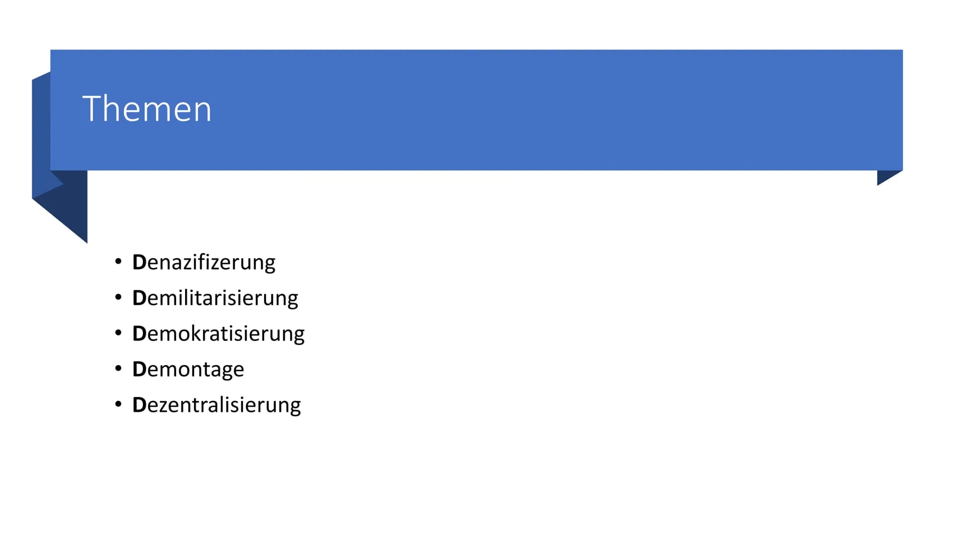 Potsdamer
Konferenz
17. Juli bis 2. August 1945 Inhalt
• Vorgeschichte
●
Ausgangssituation/Ziele
Themen
●
• Folgen
Bedeutung
• Kritische Bew