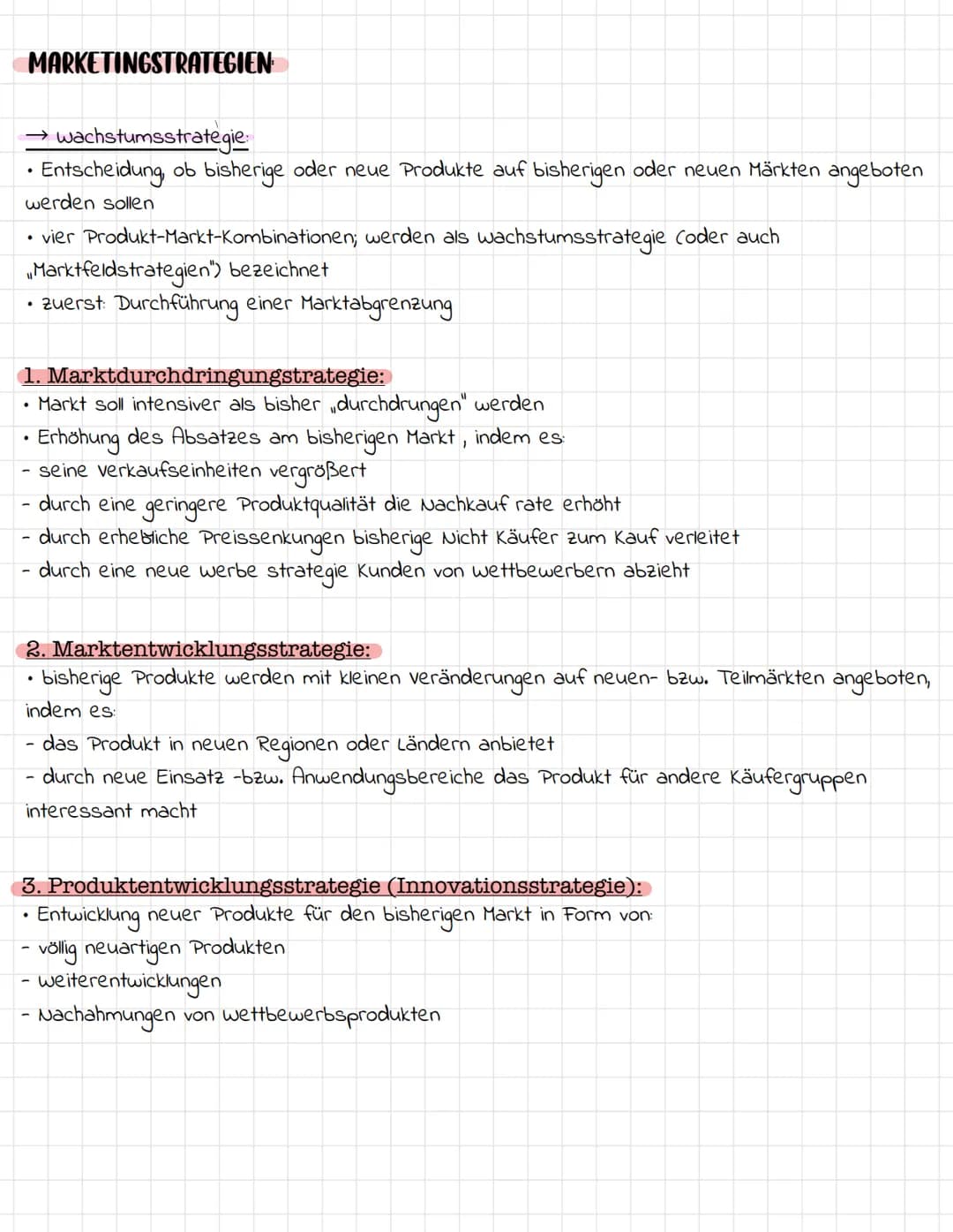 Marketing Ziele und Strategien lernen: Beispiele für Kids