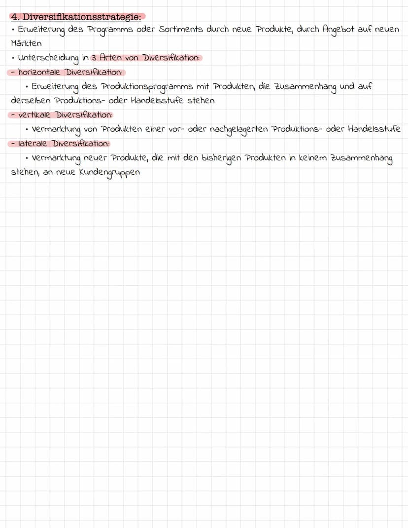 MARKETING LANDKARTE
- Analyse
SWOT-
wachstumsstrategie
Produktpolitik
• Produktinnovation
• Produktvariation
• Produkt Differenzierung
• Pro
