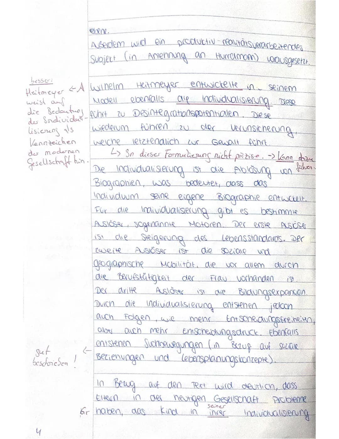 Erwartungshorizont zur Klausur Heitmeyer/systemische Therapie
Teilaufgabe 1:
2
Anforderungen
Der Schüler/die Schülerin...
1 formuliert einen