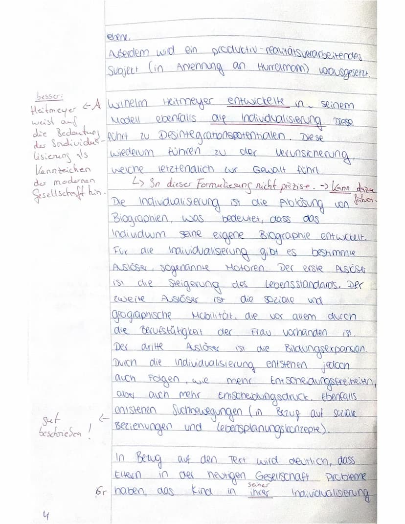 Erwartungshorizont zur Klausur Heitmeyer/systemische Therapie
Teilaufgabe 1:
2
Anforderungen
Der Schüler/die Schülerin...
1 formuliert einen