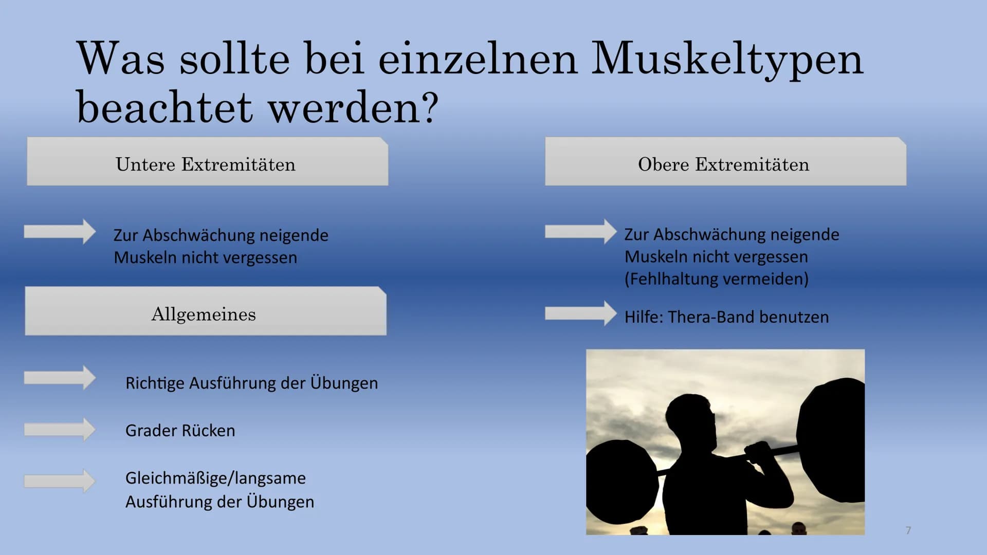 Krafttraining
-Schwimmen- Inhalt:
Muskulatur und ihre Aufgaben
Was ist Krafttraining überhaupt?
Wie ist ein Krafttraining aufgebaut?
Welche 