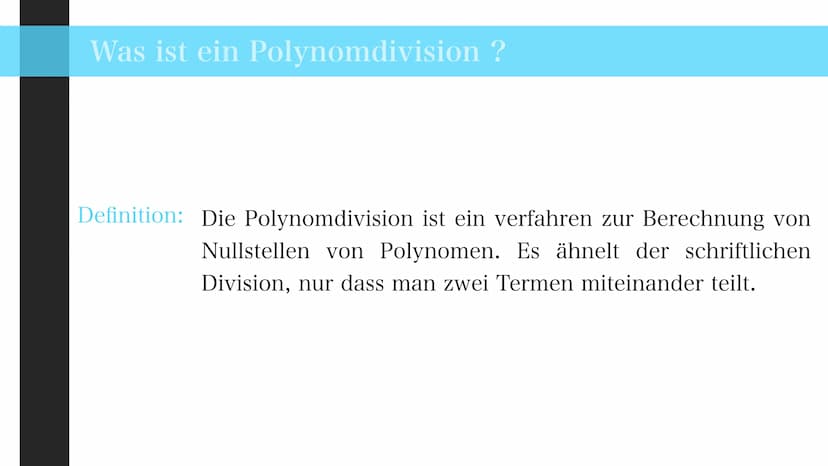 Polynomdivision
Dunja - Mathe - 17.04.2021
15129
4
·2=²²
50-3,45962
9c Inhaltsverzeichnis
1
Polynom /
Polynomdivision
Nullstellen
3 berechne