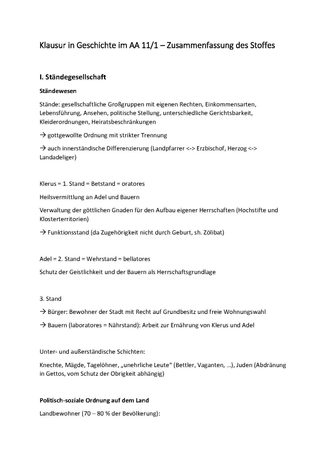 Die Ständegesellschaft und die Industrialisierung: Was ist das und wie beeinflusst sie die Gesellschaft?