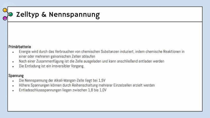o
Chemie Lk
Alkali-Mangan-Batterie
Alissa, Eliza und Nikola Gliederung
OI
Grundlagen
Schematischer Aufbau, Reaktion
03
Alltagsnutzung
Vor- &