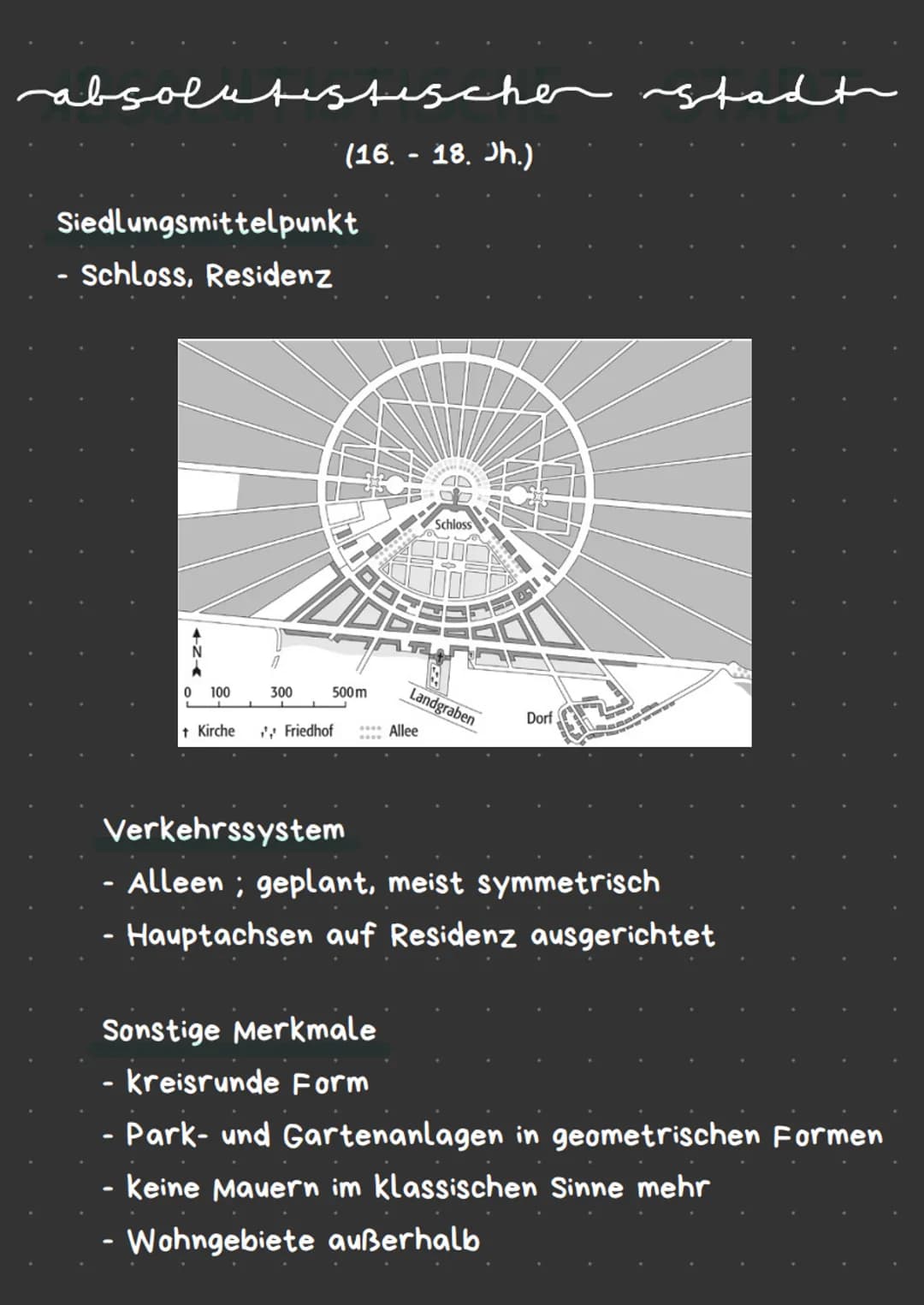 Städte Mitteleuropas - Differenzierungsmerkmale
physiognomisch
(Grund- & Aufriss)
Z.B.:
• Geschosszahl / Höhe der Gebäude
• Grundriss der Ge