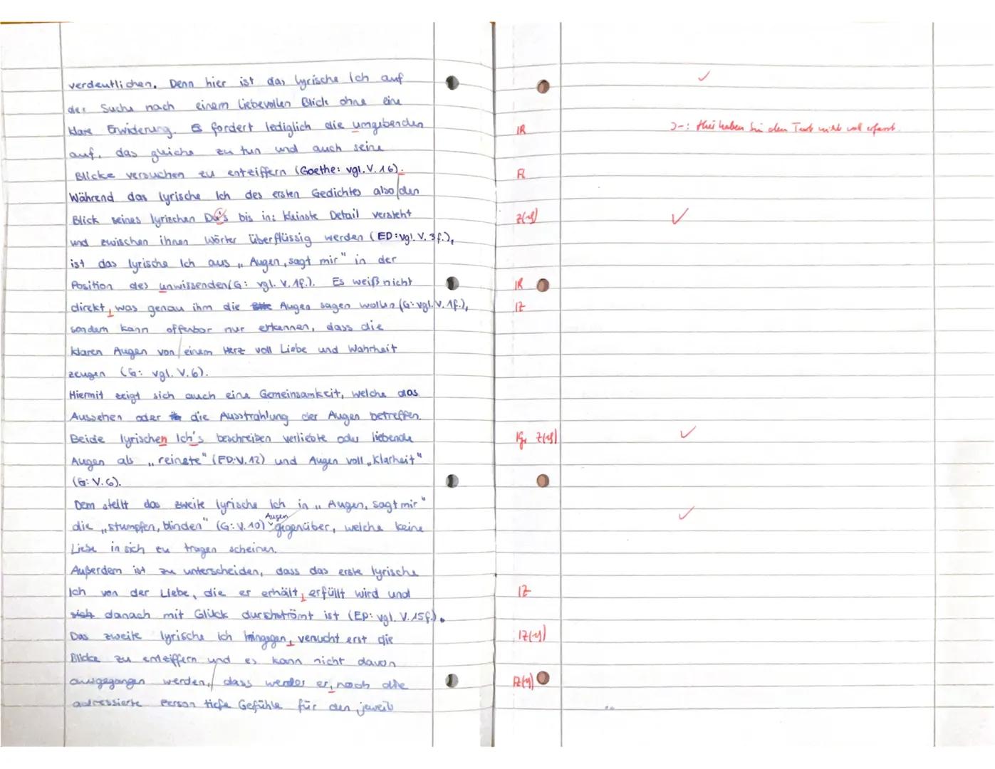 DEU Q1
KLAUSUR NR. 1
Aufgaben:
1. Interpretieren Sie das Gedicht „Der Blick" von Joseph von Eichendorff.
2. Vergleichen Sie Eichendorffs Ged