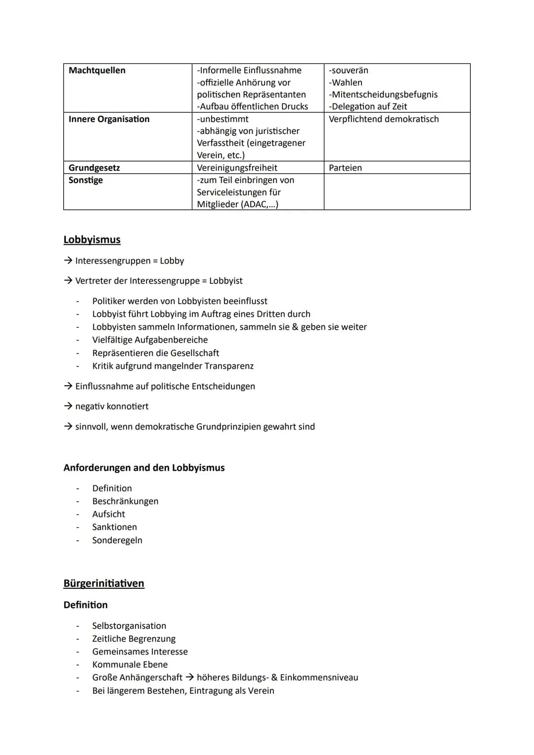 Abitur Politik/Wirtschaft
12.1 Politische Partizipation zwischen Anspruch und Wirklichkeit
Partizipation
Formen politischer Partizipation
Di