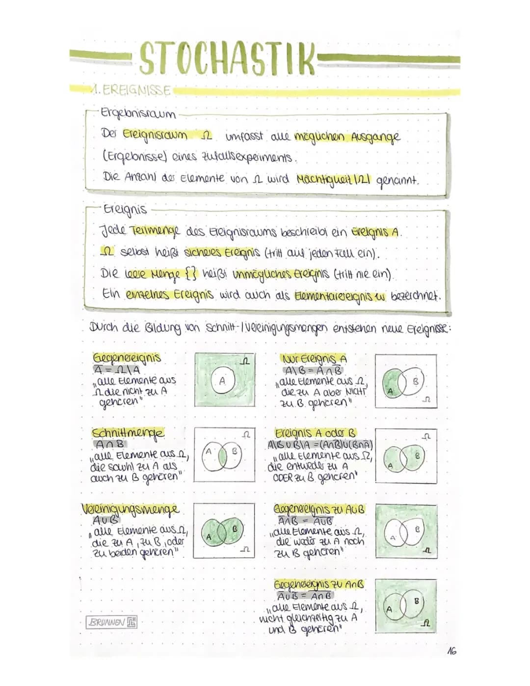 Stochastik Abitur