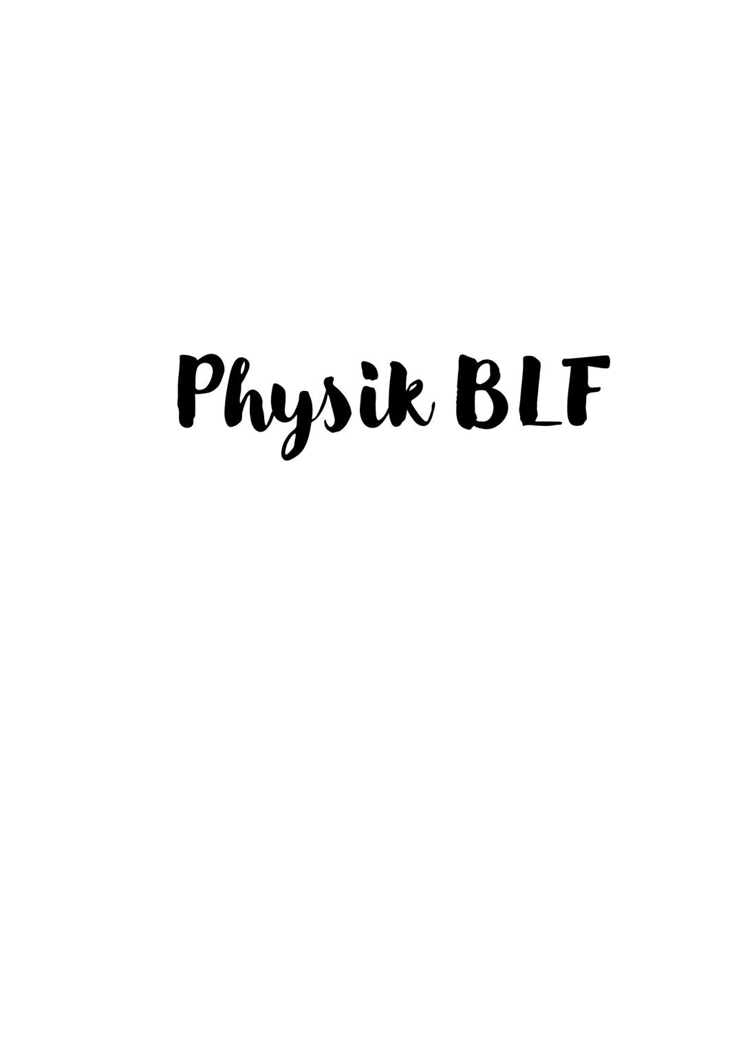 Physik BLF Inhalt
+1 Mechanik.
1.1 Körper und Stoff.
1.1.1 Aufbau der Körper.
1.1.2 Das Teilchenmodell.
1.2 Volumen und Masse von Körpern.
1